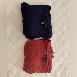 Lot of 2 Eileen Fisher Long Sleeve Tops